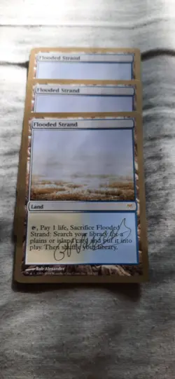 MTG Magic 3 Flooded Strand World Championships San Francisco 2004 LP-NM Free S/H - Image 1