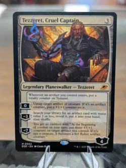 Tezzeret, Cruel Captain Edge of Eternities Regular Free shipping! - Image 1