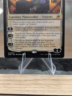 Tezzeret, Cruel Captain Edge of Eternities Regular Free shipping! - Image 3