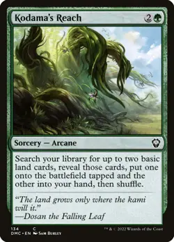 MTG Kodama's Reach - Dominaria United Commander #134 - Image 1