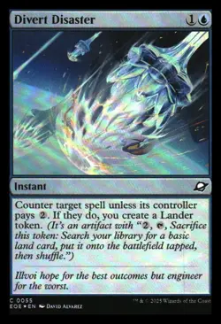 Divert Disaster Foil Edge of Eternities MTG NM - Image 1
