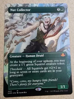 Nut Collector - Borderless Regular - Dominaria Remastered - Mtg - Image 1