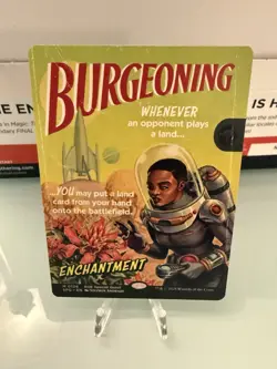 BURGEONING MTG Showcase Special Guest SPG EoE NM/unplayed - Image 1