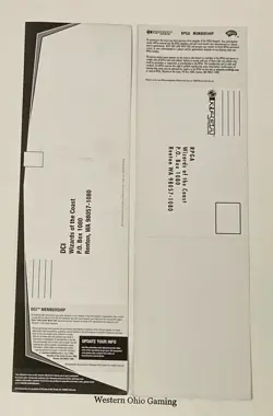 DCI Membership Card 2004 and RPGA Membership Card 2002 BLANK READ - Image 2