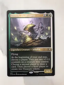 Gluntch the Bestower Etched Foil MTG Magic Gathering Card NM Mint Baldurs CLB - Image 1