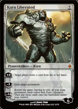 Karn Liberated - New Phyrexia #1/175 MTG Magic The Gathering - Image 1