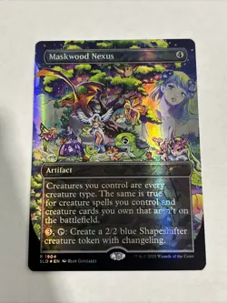 Maskwood Nexus FOIL BORDERLESS NM/M Secret Lair Deck - Image 2