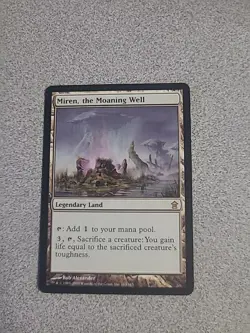 Magic the Gathering Miren, the Moaning Well Saviors Of Kamigawa Lightly Played - Image 1