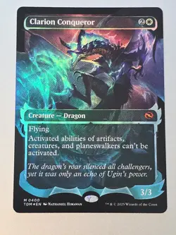 Clarion Conqueror (Showcase) Tarkir: Dragonstorm Foil - Image 1