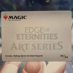 #30 Evendo, Waking Haven ART SERIES Edge of Eternities MTG Card EOE 30/54 - Image 2