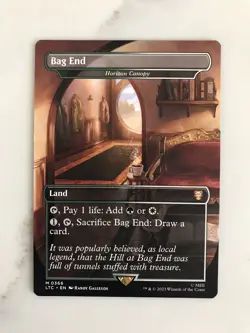 Bag End / Horizon Canopy Extended Borderless MTG Magic Gathering Card Mint LTC - Image 1