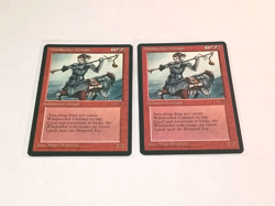 MTG 2x Windseeker Centaur HarperPrism Book Promo Lightly Played - Image 1