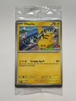 SEALED Pikachu SVP 190 Scarlet & Violet Promo World Championship 2024 Pokemon - Image 2