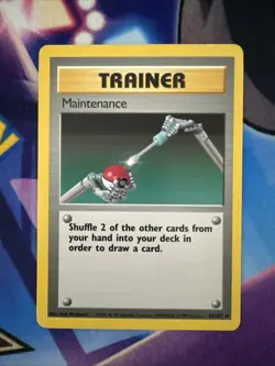 Pokemon TCG - Maintenance 083/102 Base Set (Shadowless) Regular - LP - Image 1