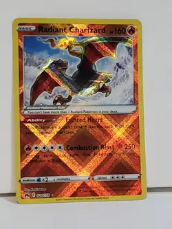 Radiant Charizard 020/159 Crown Zenith Ultra Rare Holo Pokemon TCG - Image 1