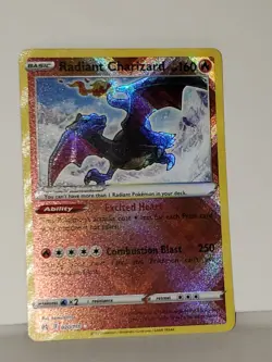 Radiant Charizard 020/159 Crown Zenith Ultra Rare Holo Pokemon TCG - Image 2