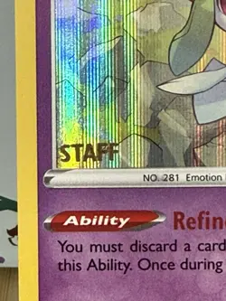 Kirlia Prerelease Staff Holo SWSH271 2022 Pokemon SWSH Promo - Image 2