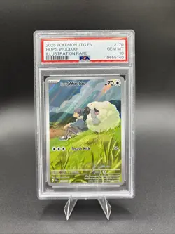 Pokemon Hop's Wooloo Illustration Rare Holo Card 170/159 Journey Together PSA 10 - Image 1