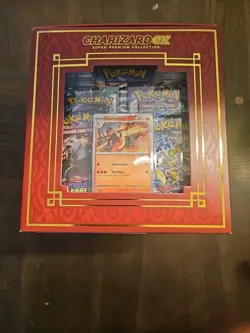 POKEMON TCG CHARIZARD EX SUPER PREMIUM COLLECTION STATUE + 3 PROMO CARDS + Bonus - Image 2