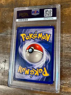 POKEMON 1999 Fossil DITTO Holo #3 PSA 7 Near Mint RARE - Image 2