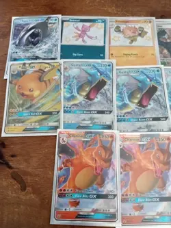 Pokemon TCG Gx Promo + Misc Card Lot - Charizard Gx, Gyarados Gx - Image 2
