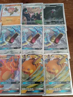 Pokemon TCG Gx Promo + Misc Card Lot - Charizard Gx, Gyarados Gx - Image 4