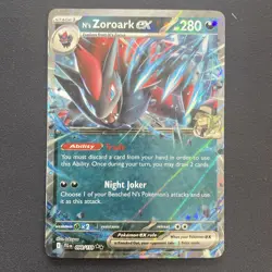 N's Zoroark Ex 098/159 - Double Rare - SV09: Journey Together - Pokemon TCG - Image 1