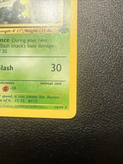 💥 Pokemon Card Jungle 1st Edition Scyther 26/64 Mint Pack Fresh 💥 - Image 5
