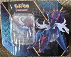 2022 Pokemon TCG: The Divergent Powers Tin - NEW FACTORY SEALED Hisuian Samurott - Image 1