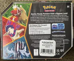2022 Pokemon TCG: The Divergent Powers Tin - NEW FACTORY SEALED Hisuian Samurott - Image 3