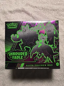 NEW! SEALED! POKEMON TCG Shrouded Fable ETB Elite Trainer Box scarlet & Violet - Image 1