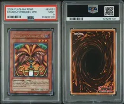 2024 YU-GI-OH! RP01-RETRO PACK #EN021 EXODIA THE FORBIDDEN ONE PSA 9 - Image 3