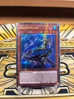 Yugioh Abgrundhai Quarter Century Secret Rare RA03-DE030 - Image 1