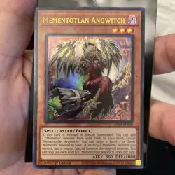 Mementotlan Angwitch 1st Edition Secret Rare Holo RA04-EN048 Yu-Gi-Oh Cards! NM! - Image 1