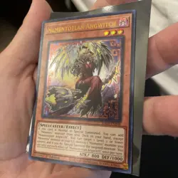 Mementotlan Angwitch 1st Edition Secret Rare Holo RA04-EN048 Yu-Gi-Oh Cards! NM! - Image 3