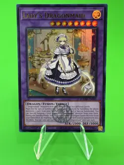 Yu-Gi-Oh Battles Of Legend Monster Mayhem Lady's Dragonmaid UR BLMM-EN049 NM!!! - Image 1