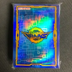 Yugioh LINK VRAINS Blue OCG Sleeves 70ct Sealed - Image 1