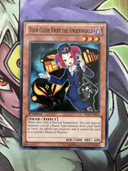 BP01-EN023 Tour Guide From The Underworld Black Rare 1st Edition NM Yugioh - Image 1