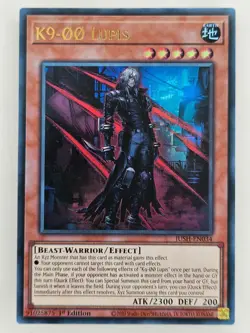 Yu Gi Oh - JUSH-EN034 K9-00 Lupis - Ultra Rare - Image 1