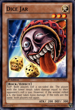 Dice Jar - 1st Edition LCJW-EN262 - LP - YuGiOh - Image 1