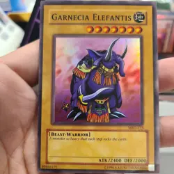 YUGIOH GARNECIA ELEFANTIS MRD-125 SUPER MP condition - Image 1