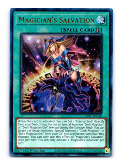 Magician's Salvation - RA01-EN068 - Ultimate Rare - 1st Edition - Yugioh - Image 1