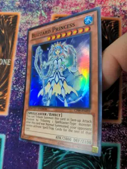 Yu-Gi-Oh! Blizzard Princess CT09-EN009 Limited Super Rare NM - Image 2