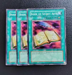 Yu-Gi-Oh - Book Of Secret Arts 3X - Full Playset - Image 1