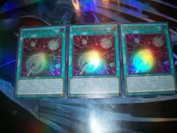 3x Cyberdark Realm 1st Edition Ultra Rare SDCS-EN023 Yu-Gi-Oh! - Image 1