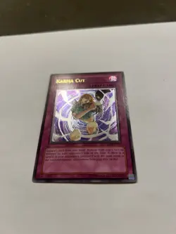 Yugioh Karma Cut SOI-EN053 Ultimate Rare Near Mint Condition - Image 3