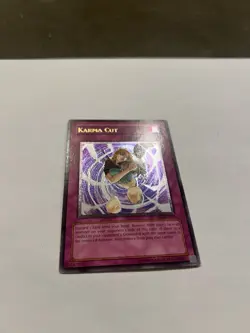 Yugioh Karma Cut SOI-EN053 Ultimate Rare Near Mint Condition - Image 4