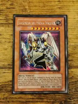 Yu-Gi-Oh Valkyrion the Magna Warrior WC4-E001 Secret Rare Card - Image 1