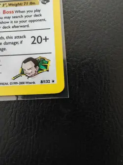 Giovanni's Persian Gym Challenge Holo Pokemon TCG Card 8/132 Vintage - Image 5