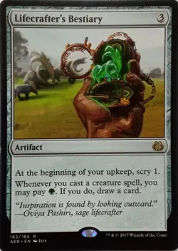 162/184 LIFECRAFTER'S BESTIARY RARE AETHER REVOLT MTG CARD - Image 1